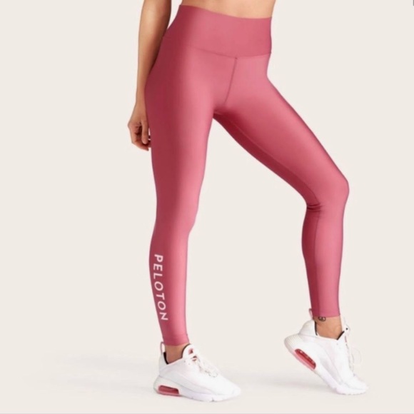 Peloton Solid Flex Legging Red XS NWT - Picture 5 of 8